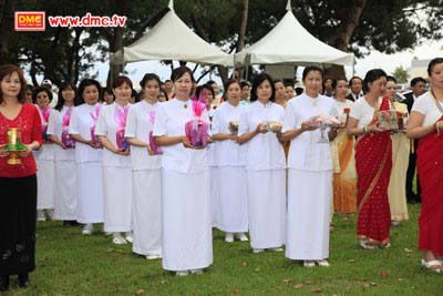 ริ้วขบวนกัลยาฯวัดพระธรรมกาย